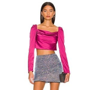 Revolve Kaela open back top